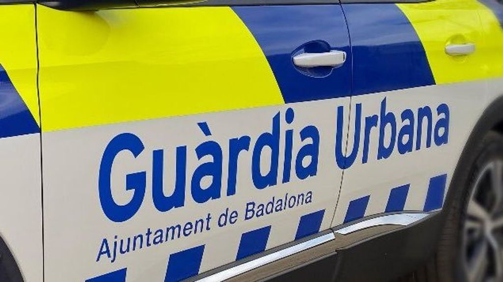 Vehículos de la Guardia Urbana de Badalona