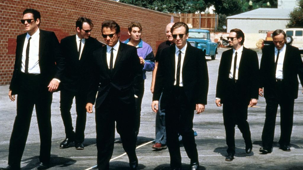 Estampa clásica de 'Reservoir dogs', que habría inspirado el cuadro de Vettirano.