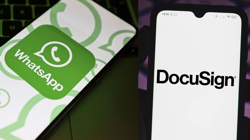 Firmar documentos ahora será más fácil y rápido gracias a la integración de Docusign en WhatsApp