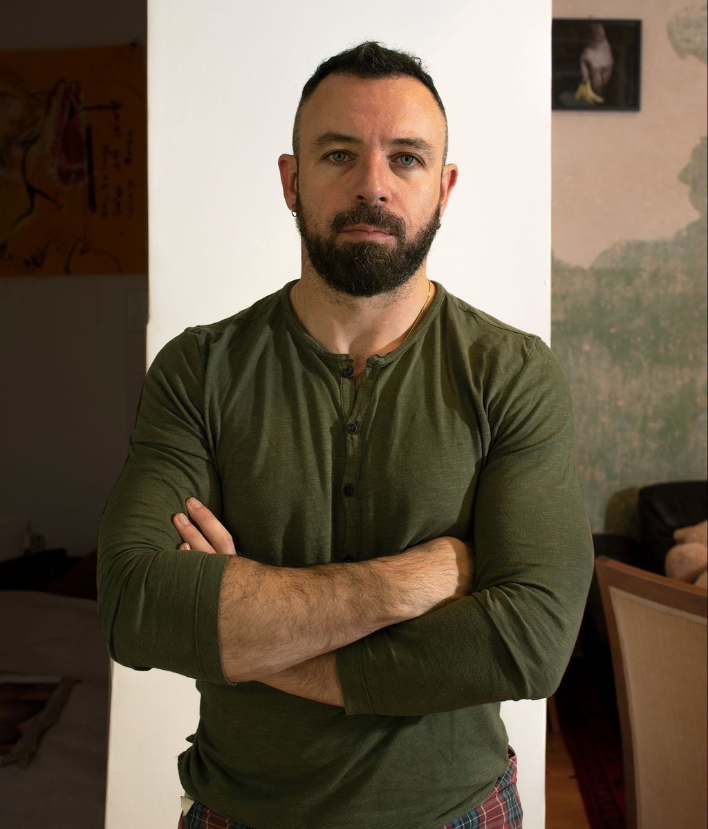 Gonzalo Orquín, artista plástico.