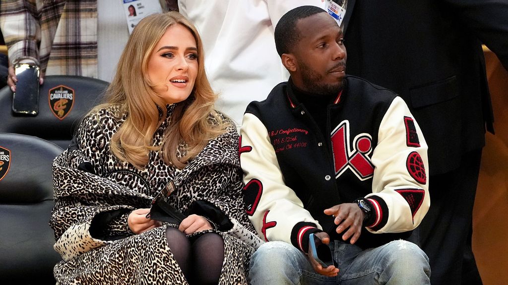 Adele y Rich Paul.