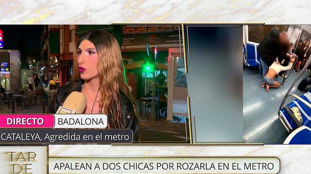 Cataleya habla tras haber sufrido una brutal agresión tránsfoba en el metro: "Empezó con un simple roce"