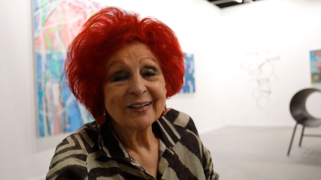 Juana de ARCO. La galerista creola Feria de Arte Contemporáneo de Madrid hace 40 años.