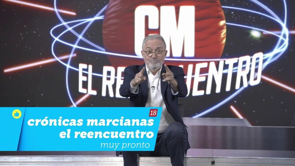 La emoción de Javier Sardá ante el estreno de 'Crónicas Marcianas: El reencuentro', muy pronto en Telecinco