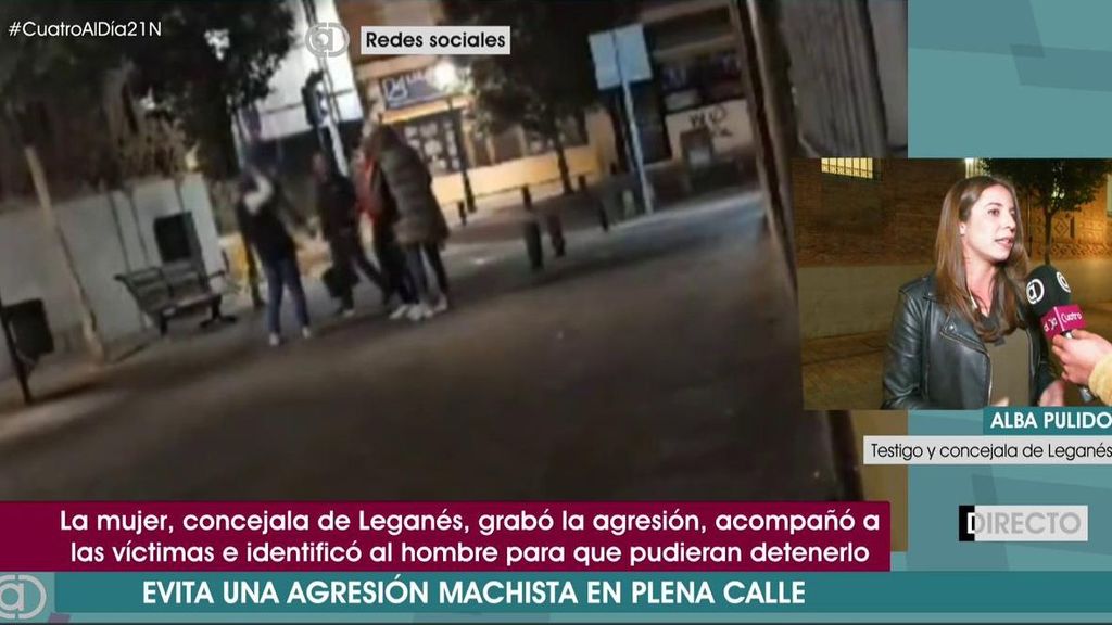 Una concejal de Leganés evita una agresión machista en plena calle: "Empezó a pegarla en presencia de su hijo"