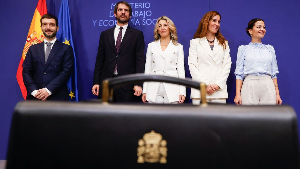 Yolanda Díaz toma posesión de su cartera como vicepresidenta segunda del Gobierno y ministra de Trabajo y Economía Social