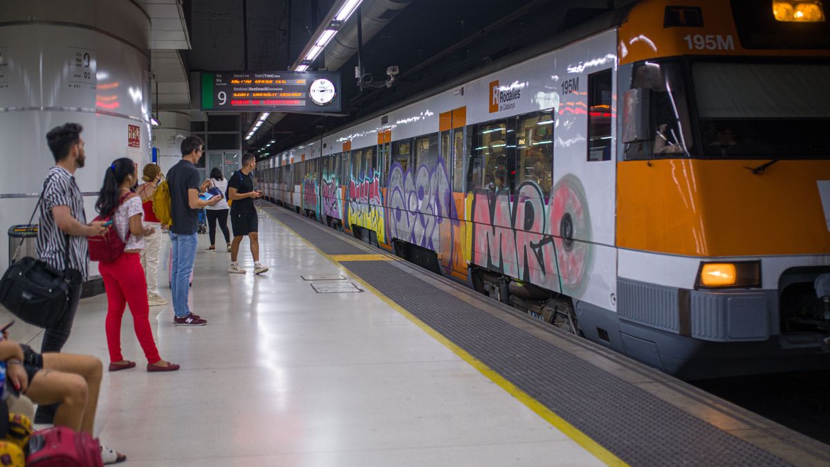 Imagen de archivo tren de Rodalies