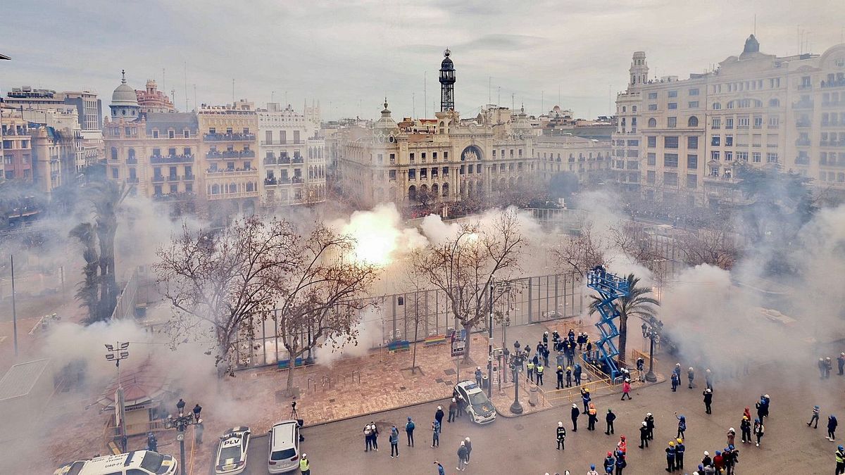 Madrid tendrá en febrero su primera 'mascletà' el fin de semana previo a la Crida de las Fallas 2024
