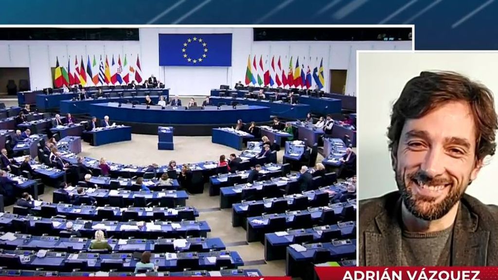 Adrián Vázquez se pronuncia tras el debate en la Eurocámara sobre la amnistía