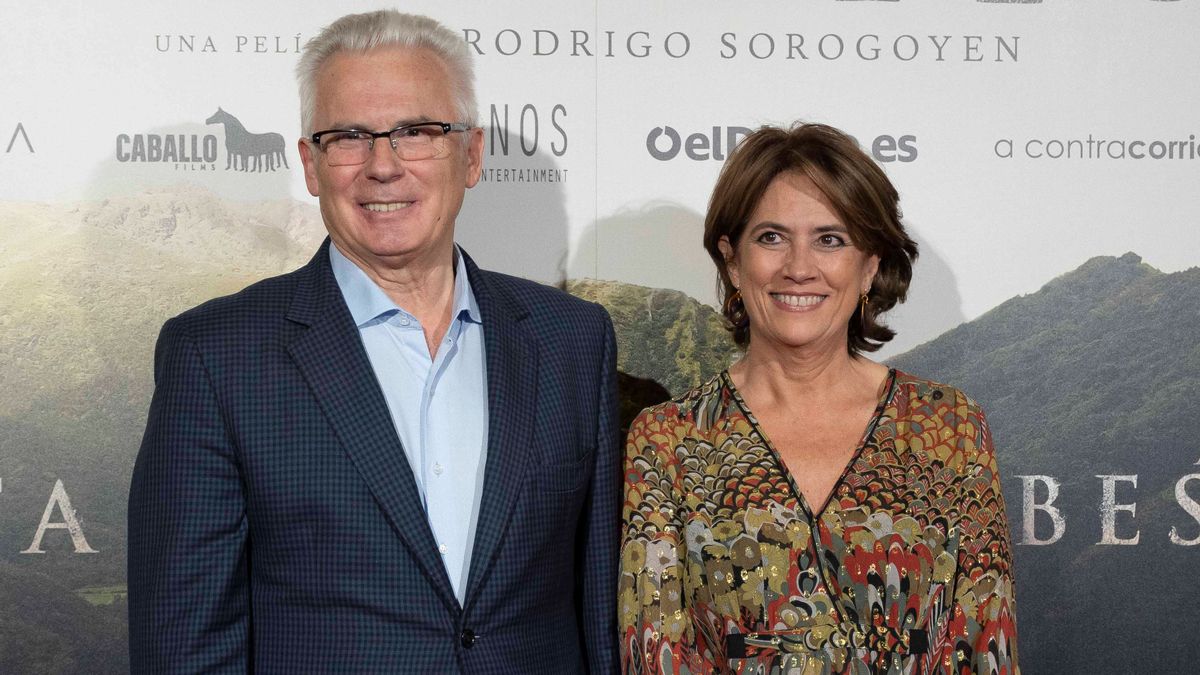 Baltasar Garazón y Dolores Delgado.