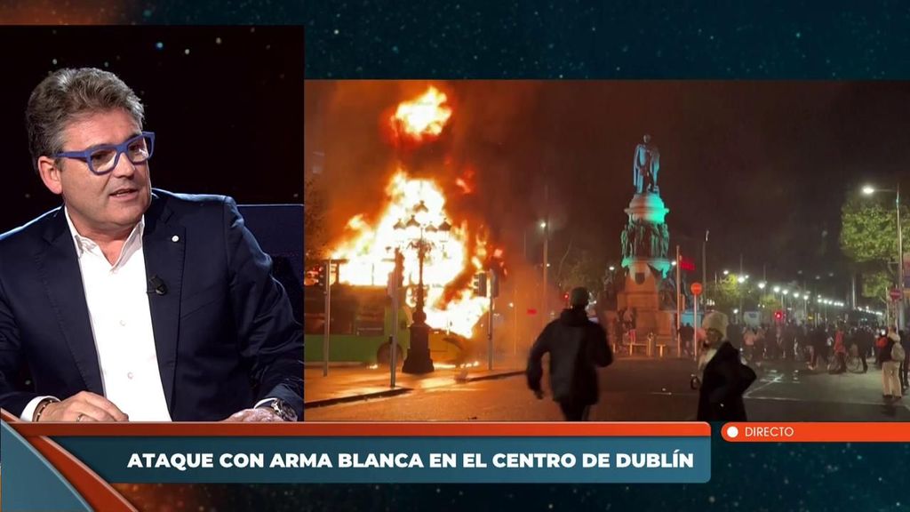 El ataque con arma blanca en el centro de Dublín, en primera persona: “Han quemado los tranvías y, al evacuarlos, decían a los no irlandeses que no hablaran”