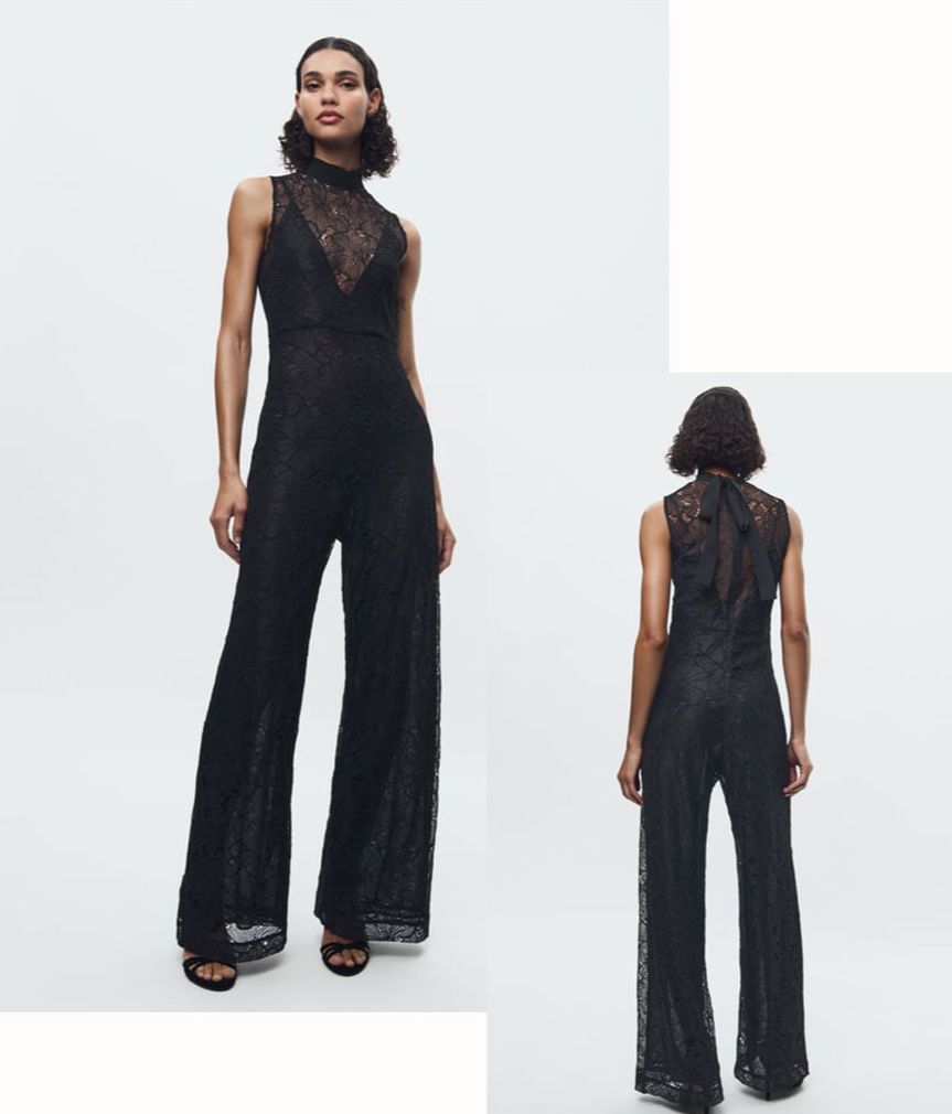 El mono de encaje: la alternativa discreta al conjunto viral de Zara