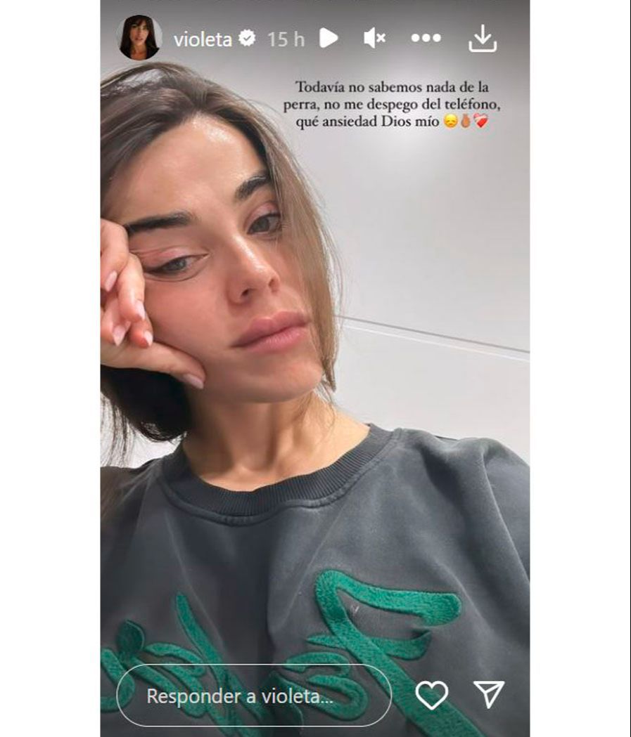 La angustia de Violeta Mangriñán durante la operación de urgencia a Canela