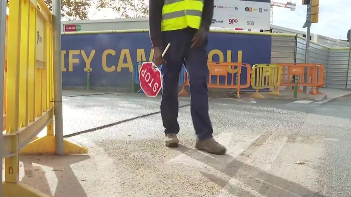 Un obrero que trabaja en el Camp Nou, sobre las supuestas condiciones precarias: "Todo lo que se dice es verdad"