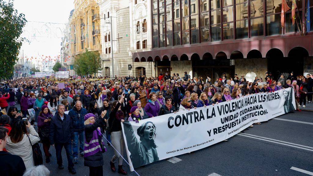 25N, día del fin de la violencia contra la mujer, EN IMÁGENES