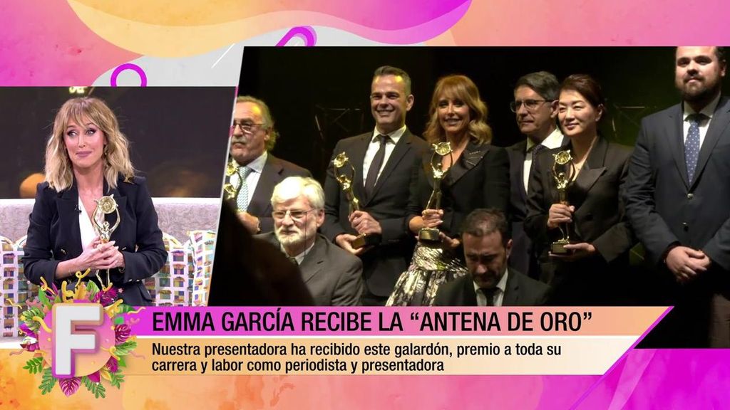 Emma García, 'Antena de oro 2023'