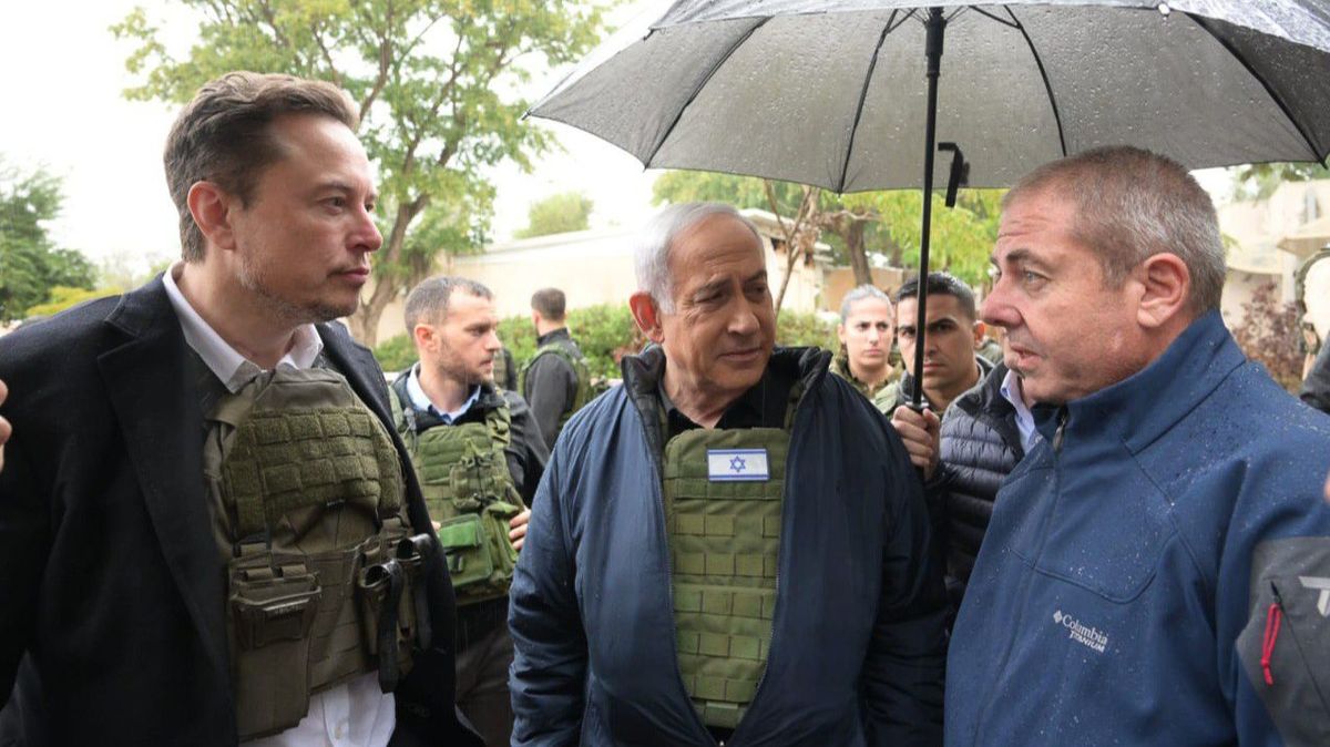 Elon Musk y Netanyahu han tenido un encuentro en Kibbutz.