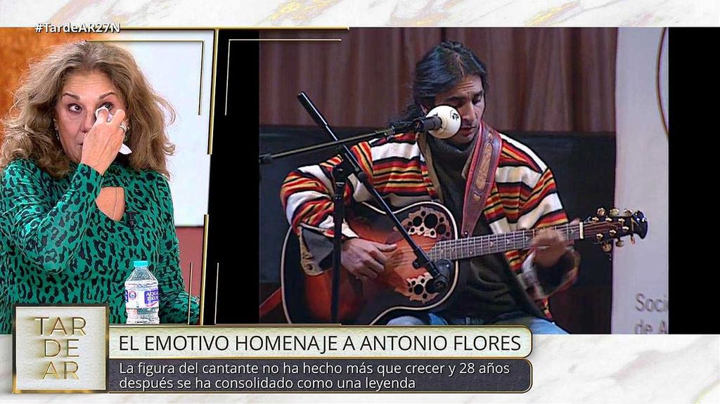 Lolita Flores, entre lágrimas tras el homenaje a su hermano