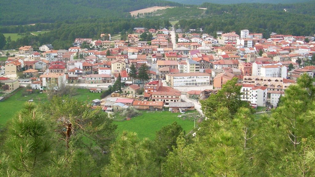 Navaleno, en Soria, una comarca rodeada de pinares.