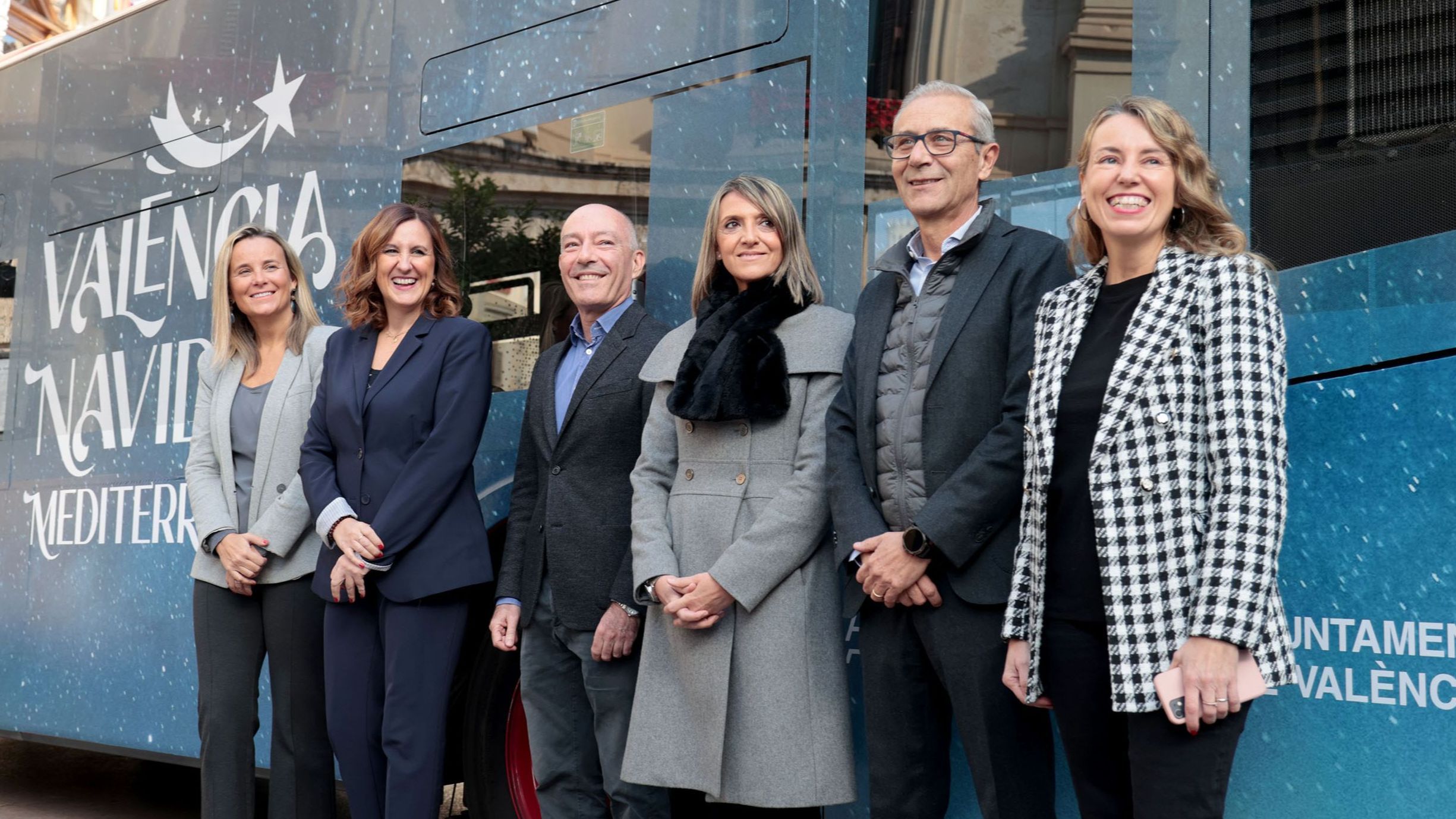 La alcaldesa de Valencia, María José Catalá, presenta la campaña de Navidad