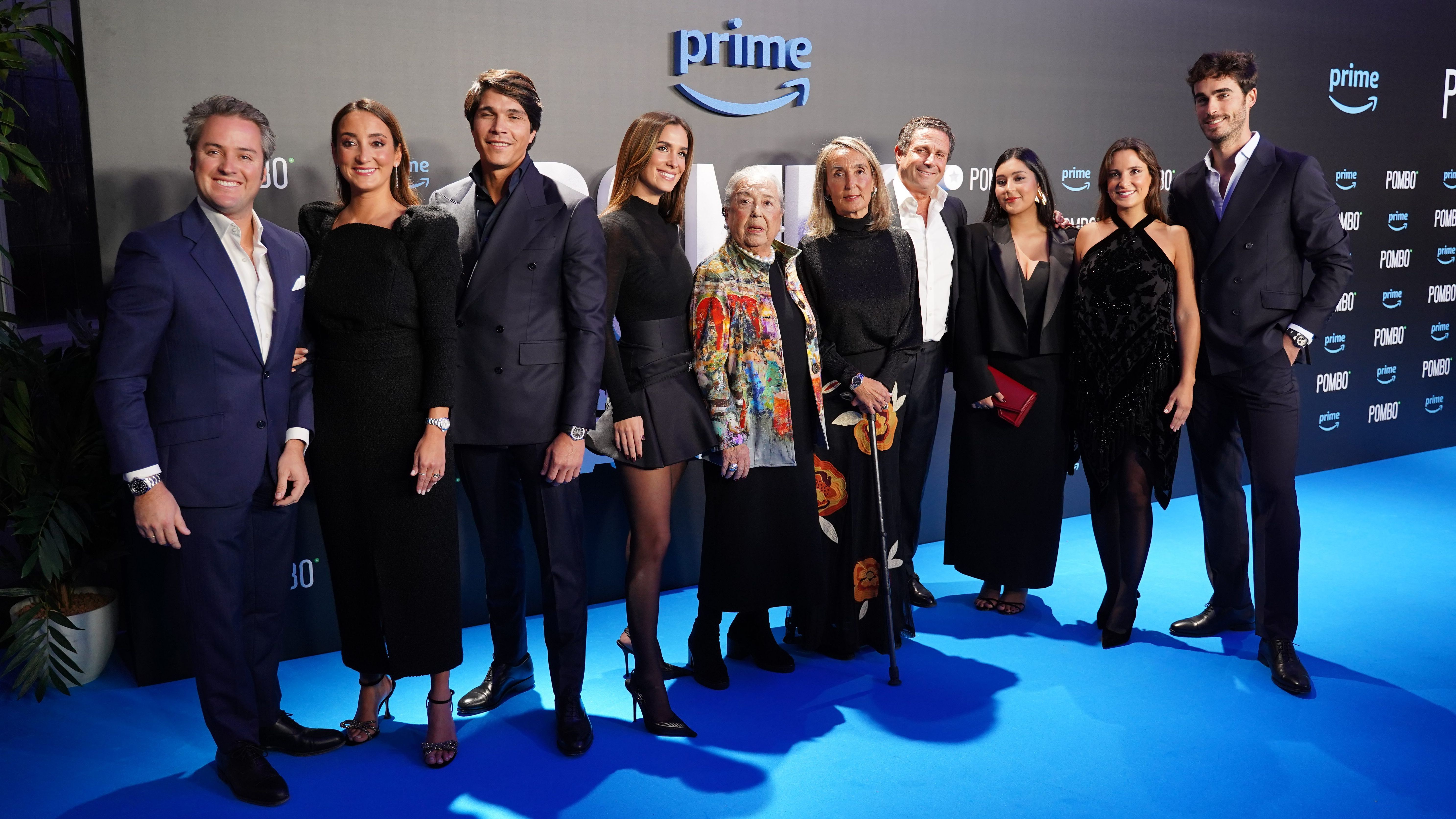 La familia Pombo al completo.