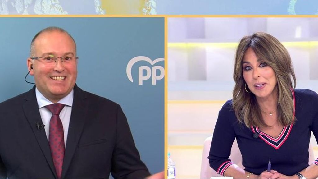 La reacción de Ana Terradillos a la entrevista de Miguel Tellado, portavoz del PP: "No me ha contestado a nada. Espero tener más suerte en otra entrevista"