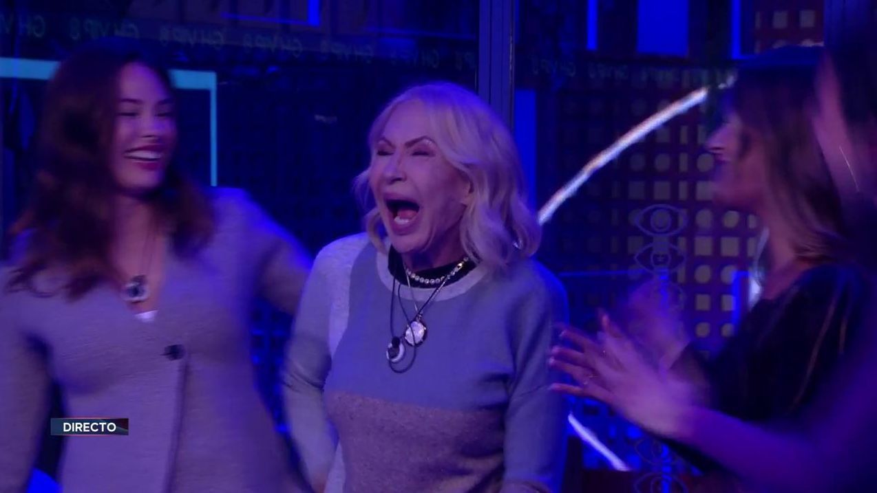 La reacción de Laura Bozzo al ser salvada de la expulsión