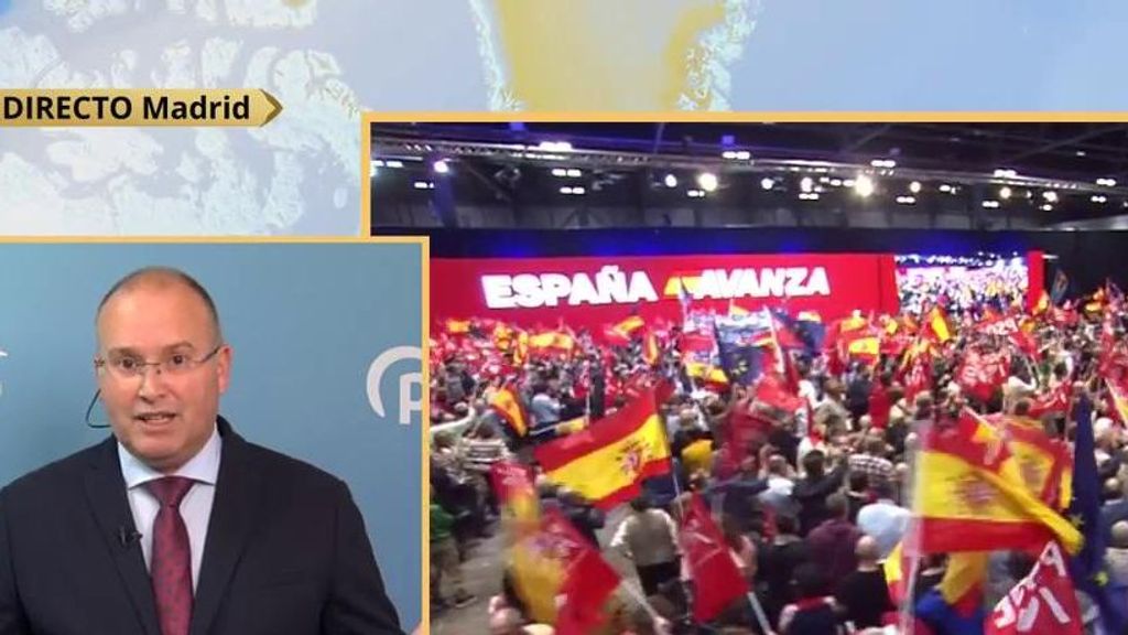 Miguel Tellado, portavoz del PP: "El problema de nuestra democracia es Pedro Sánchez"