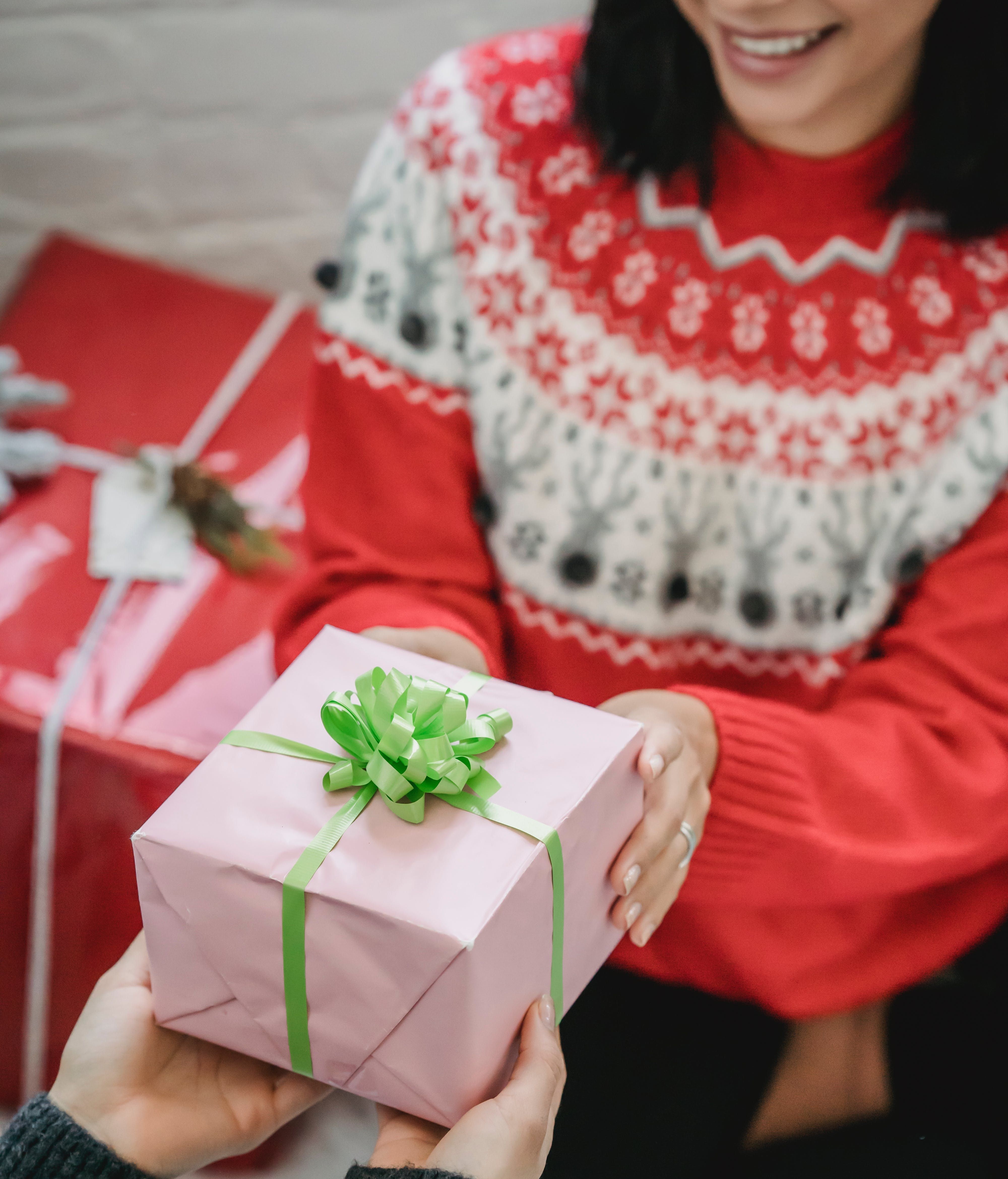 Agradece tu regalo. FUENTE: Pexels