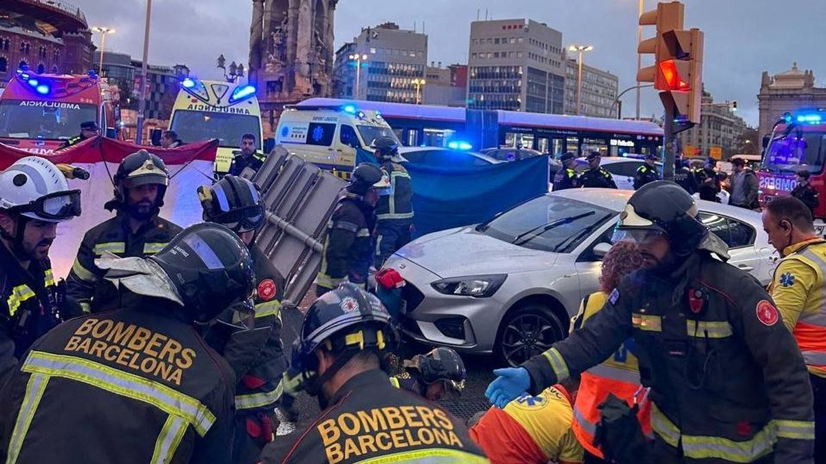 Bomberos, Guardia Urbana y SEM atienden un atropello múltiple