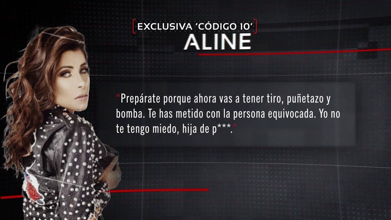 El mensaje de audio de Aline