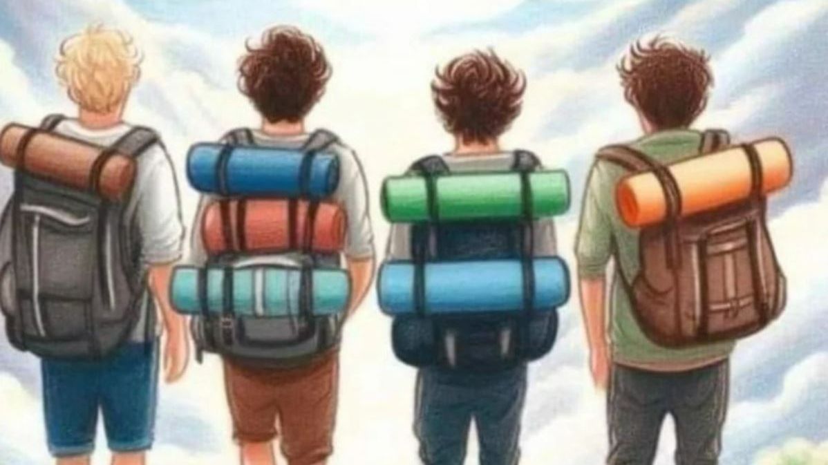 Imagen de homenaje a los cuatro adolescentes fallecidos en Gales