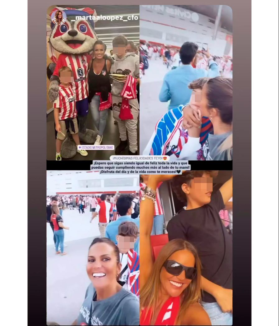 La emotiva felicitación de Marta López a su hijo mediano