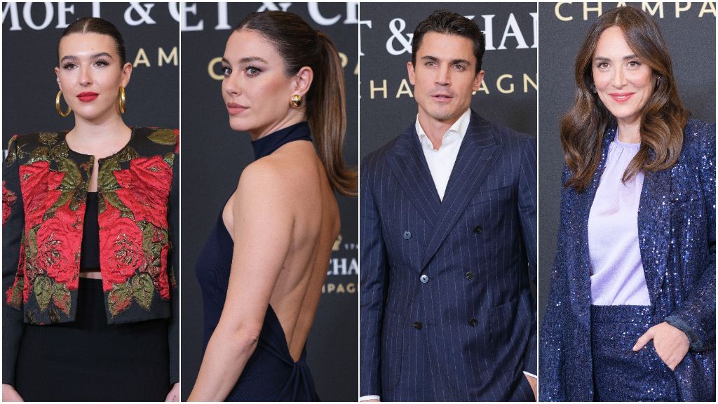 Todos los looks de los famosos en la fiesta de Moët & Chandon