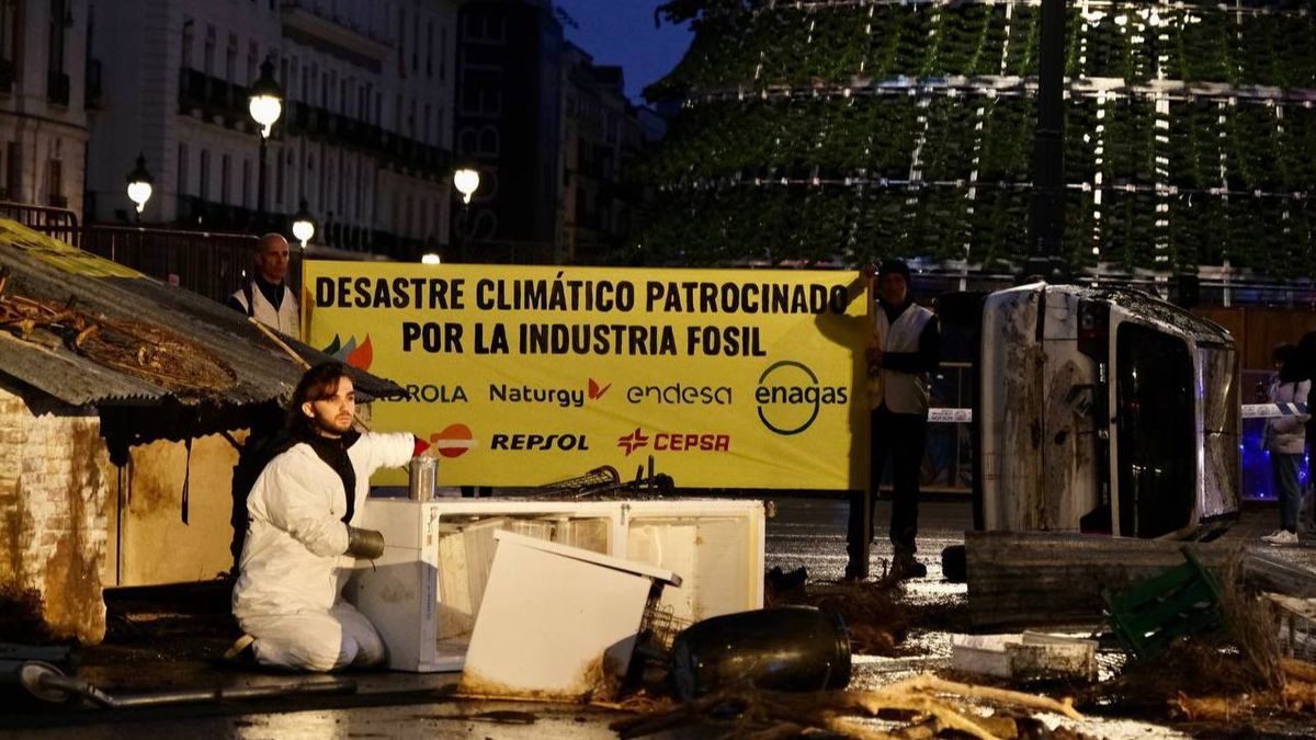 Protesta en Puerta del Sol