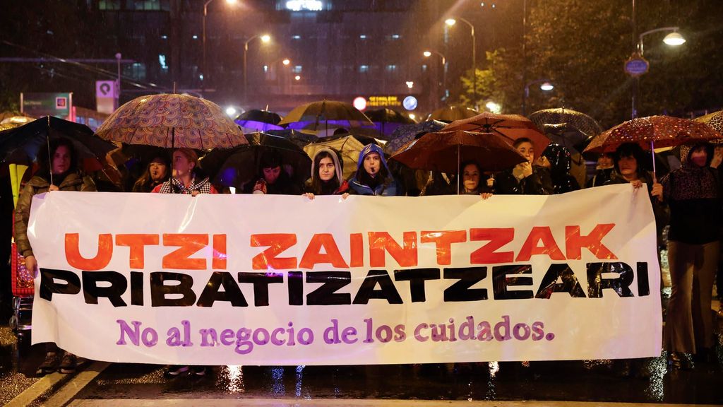 Huelga general feminista en el País Vasco y Navarra “por el derecho colectivo al cuidado”: comienzan los primeros piquetes