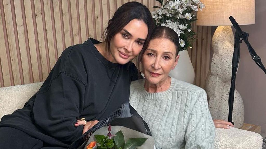 Vicky Martín Berrocal y su madre Victoria en una imagen de Instagram