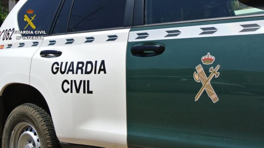 Vehículo oficial de la Guardia Civil.