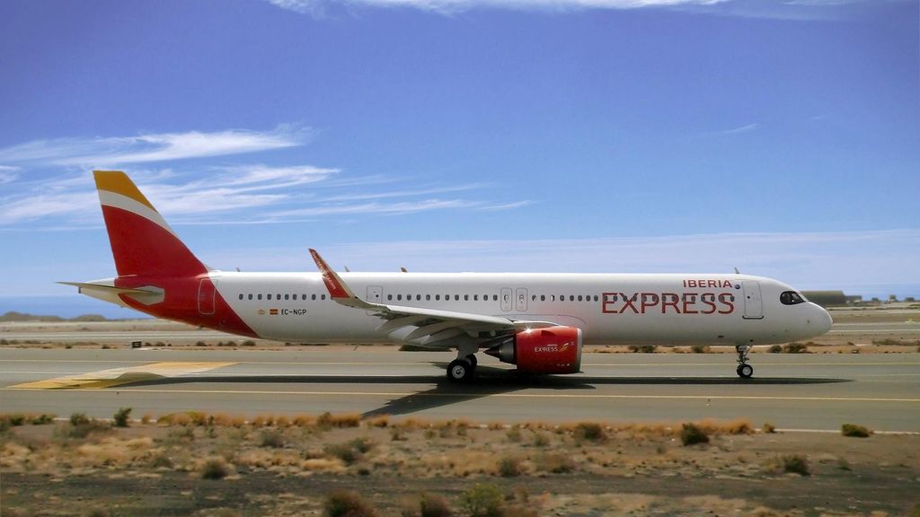 Avión Iberia Express
