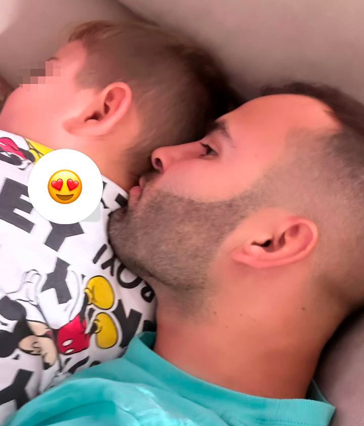 Así recuperan el tiempo perdido Jesé y su hijo Nyan