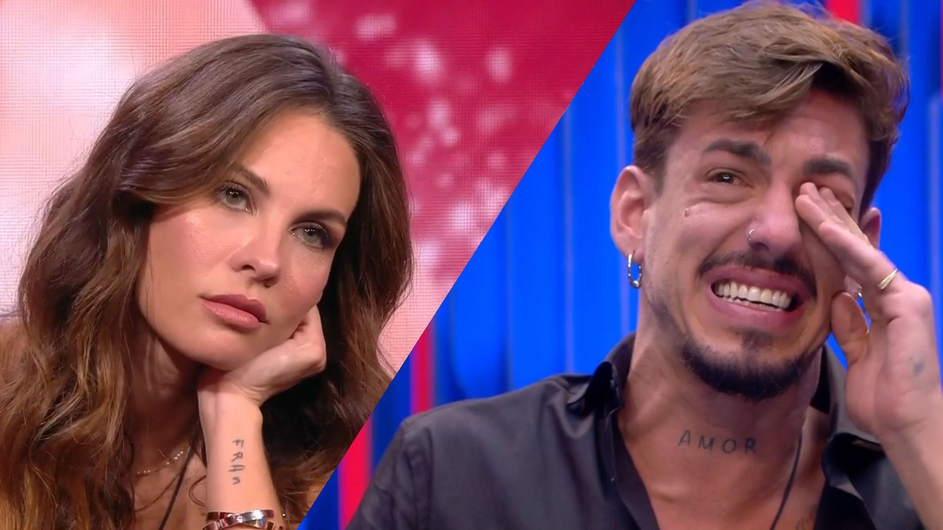 Jessica Bueno ve la reacción de Luitingo al saber que ha sido expulsada