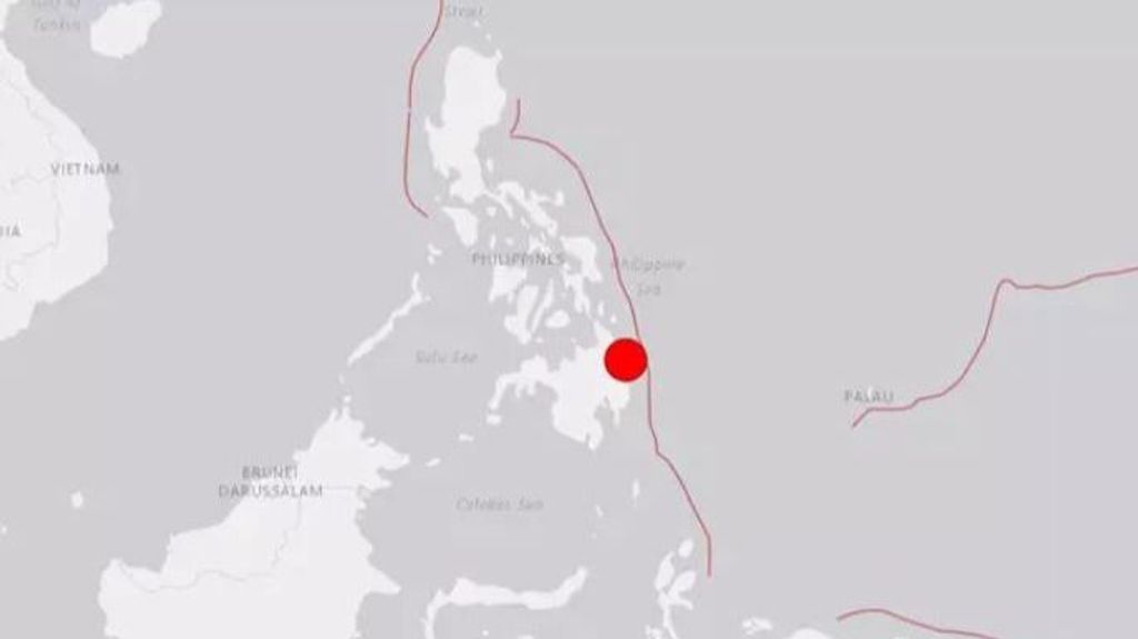 Seísmo magnitud 7,6 en Filipinas