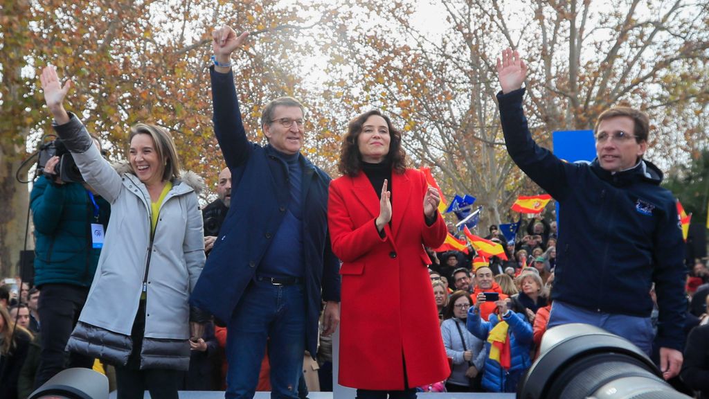 Acto en defensa de la Constitución y la igualdad organizado por el PP