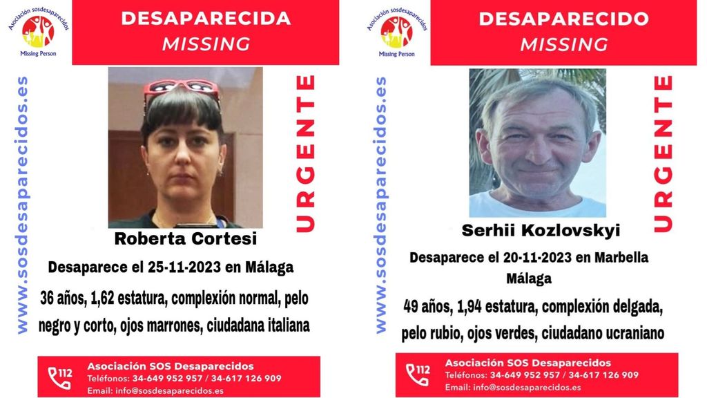 Desaparecidos en Málaga y Marbella