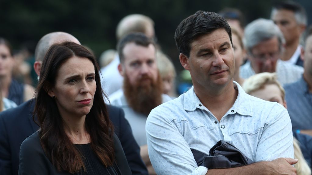 Jacinda Ardern y Clarke Gayford