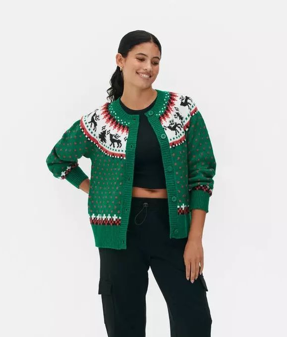 Cardigan navideño de Primark