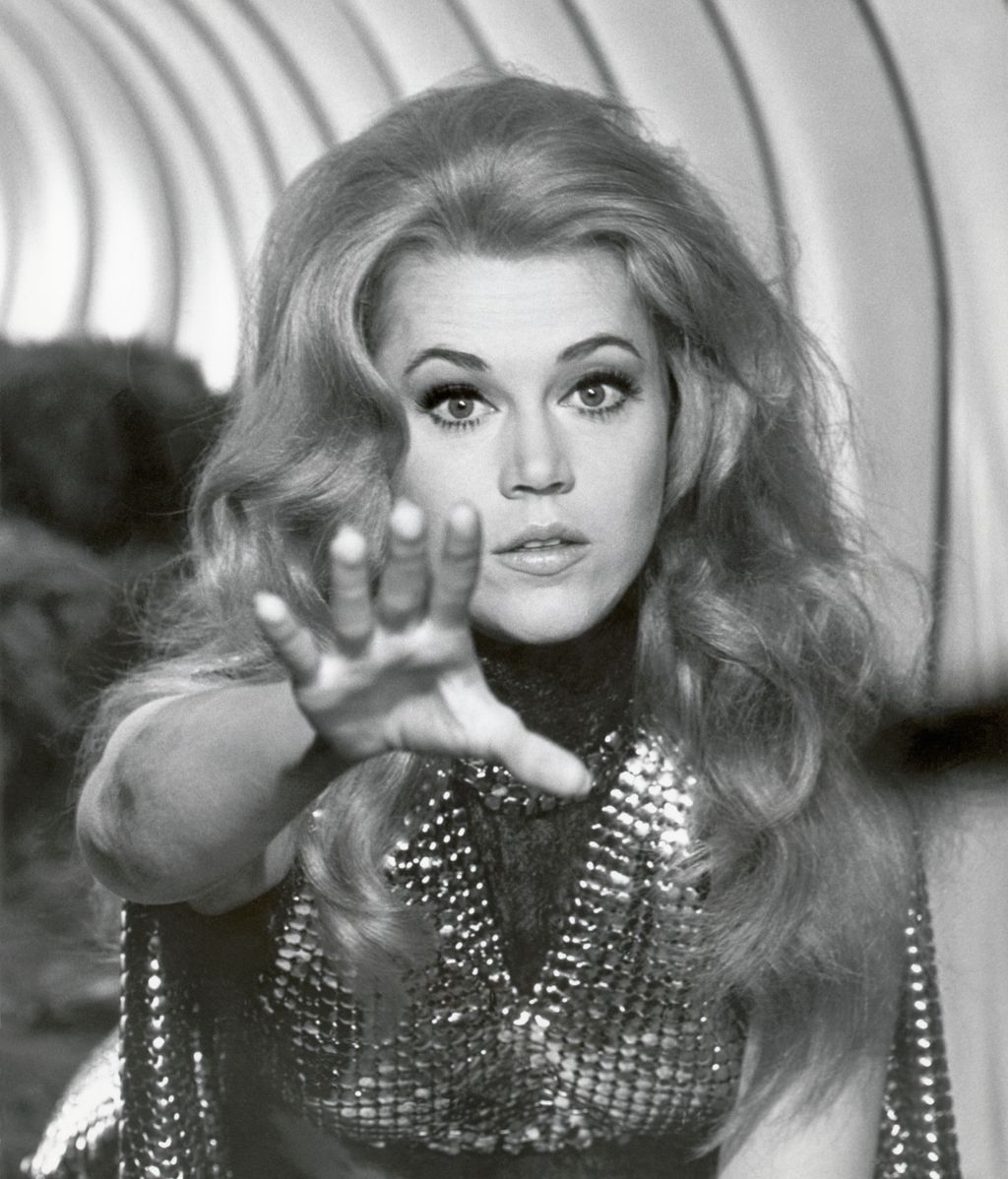 Reloj, detén tu camino. Jane Fonda en 1968.
