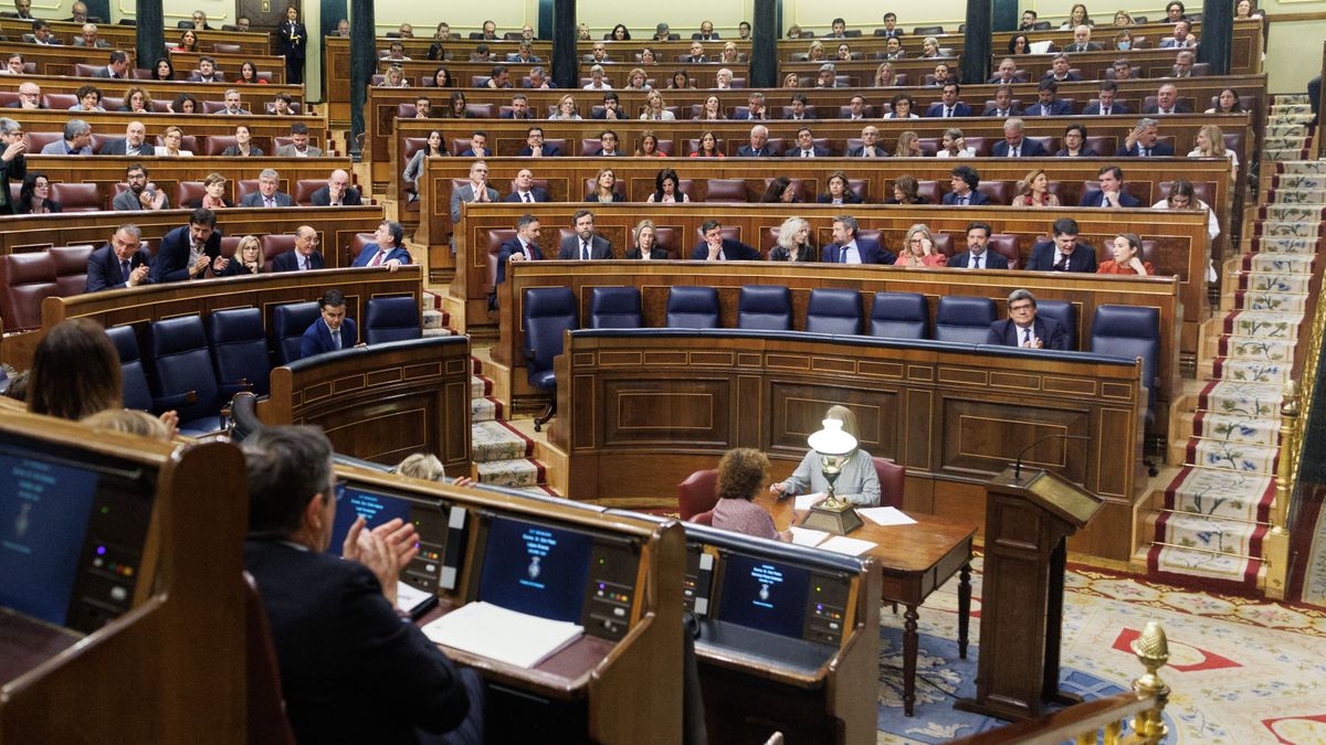 Imagen de archivo del Pleno del Congreso de los Diputados