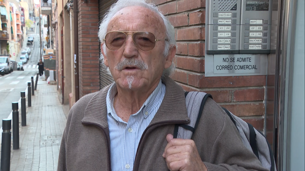 Manolo, el vecino que sufrió el robo en Barcelona