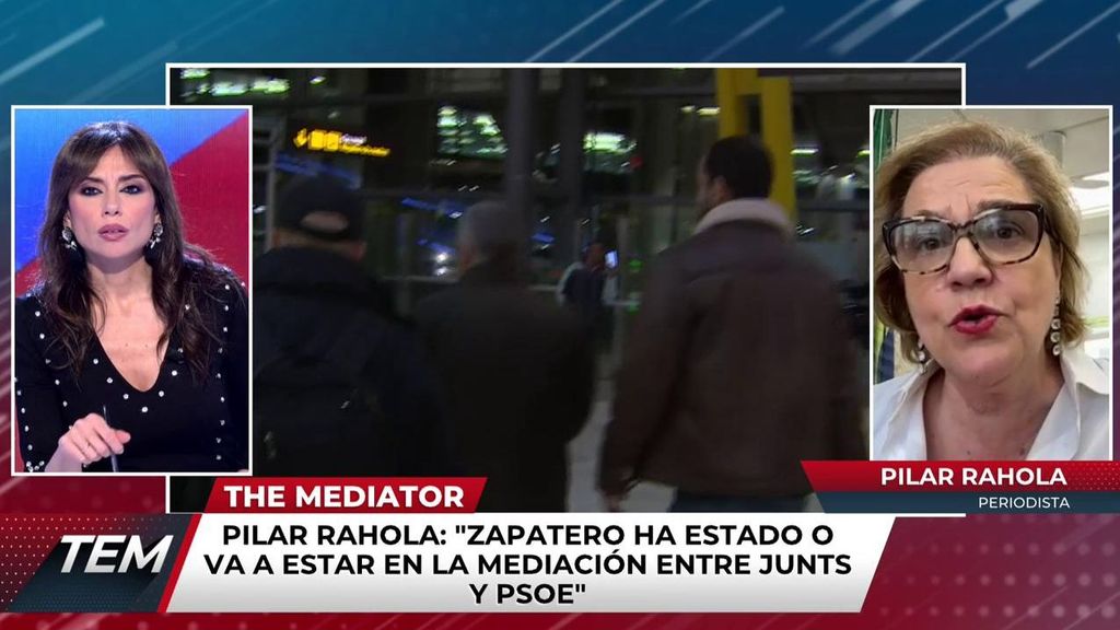 Pilar Rahola, en 'Todo es mentira': "Zapatero ha estado o va a estar en la mediación entre Junts y PSOE"